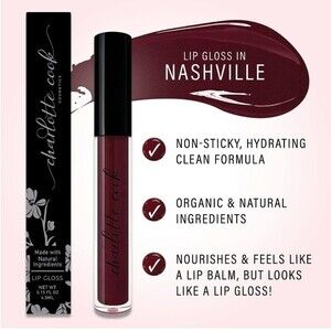 Charlotte Cook Cosmetics Clean Liquid Lipstick Vegan Cruelty Free Non-GMO